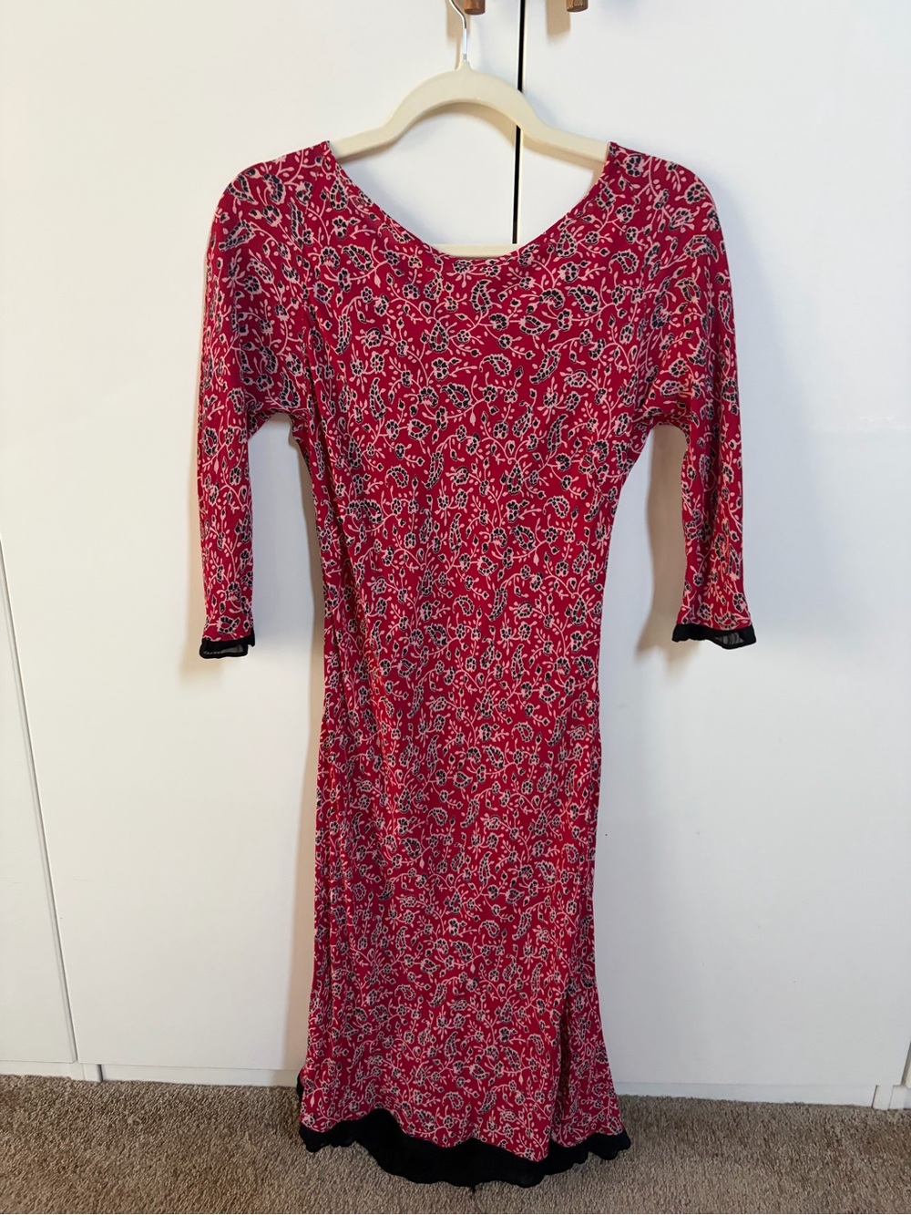 Vintage Angie midi dress below knee